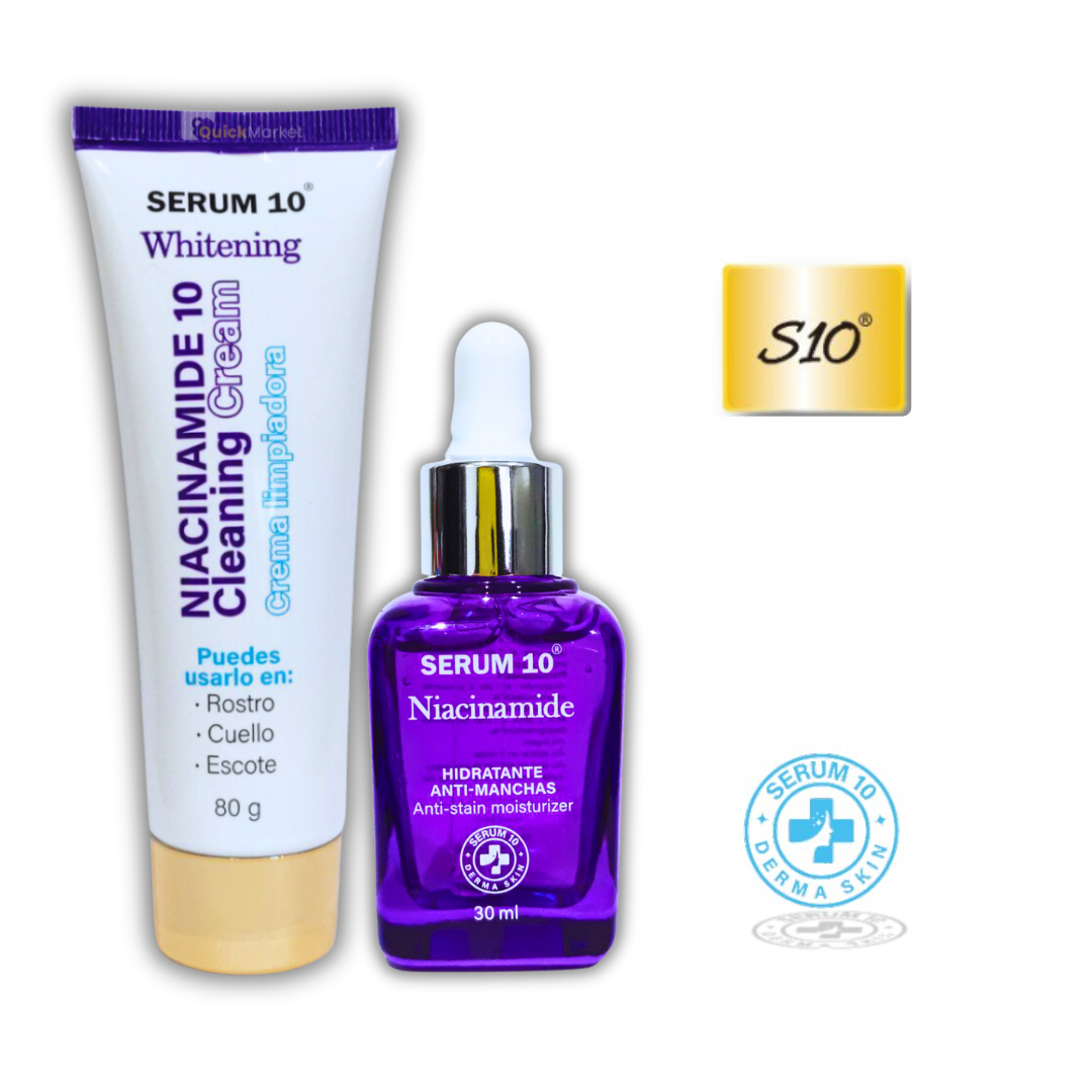 Kit Anti-Manchas  - Serum + Jabon Niacinamida SERUM 10